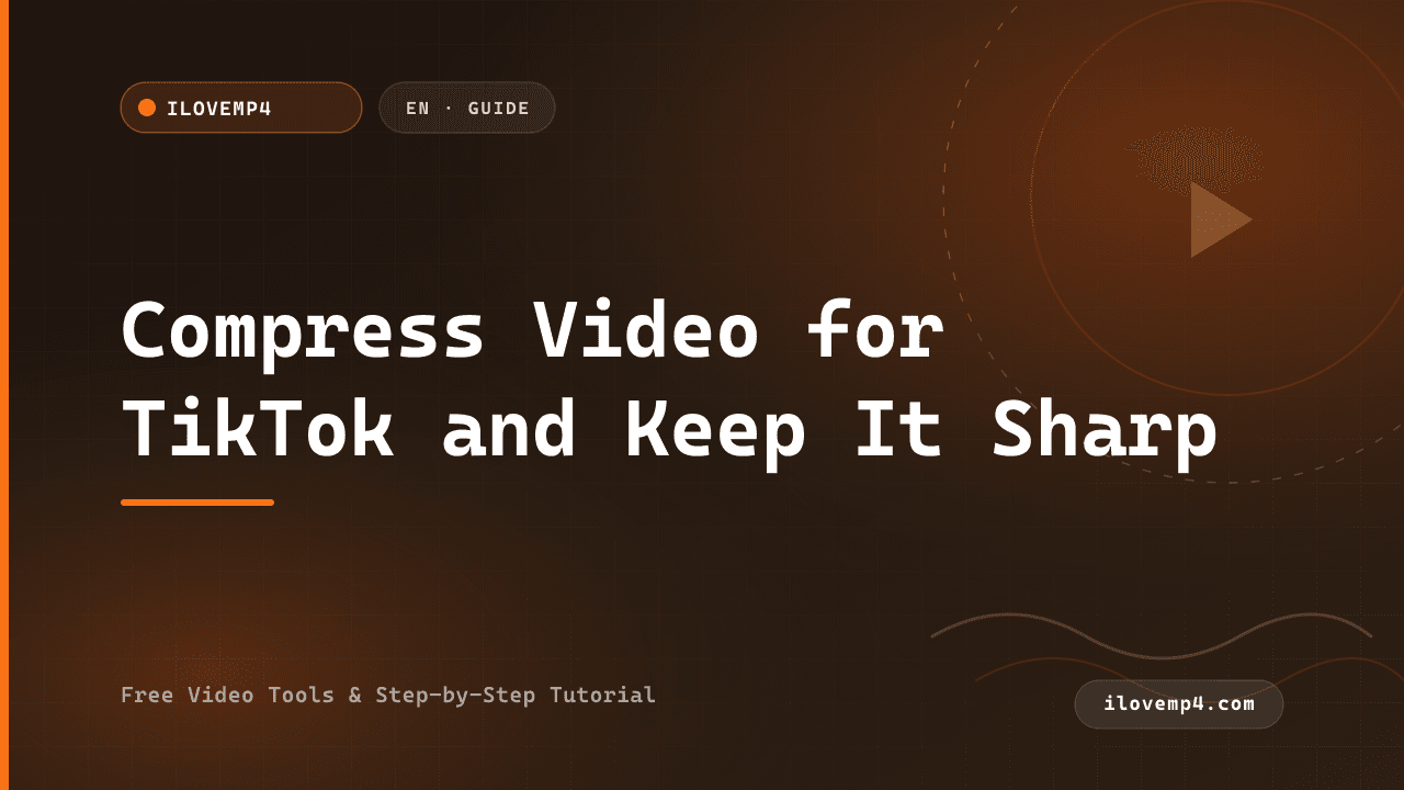 Compress Video for TikTok and Keep It Sharp (2026)