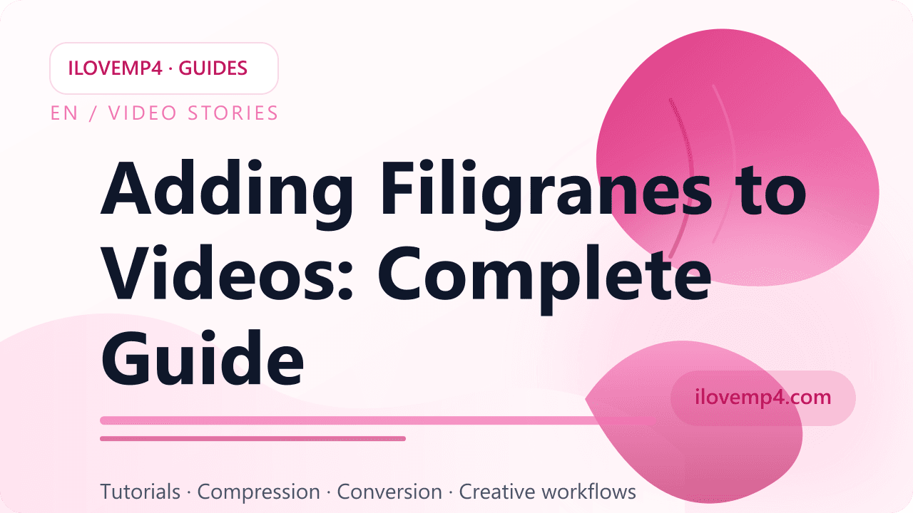 Adding Filigranes to Videos: Complete Guide