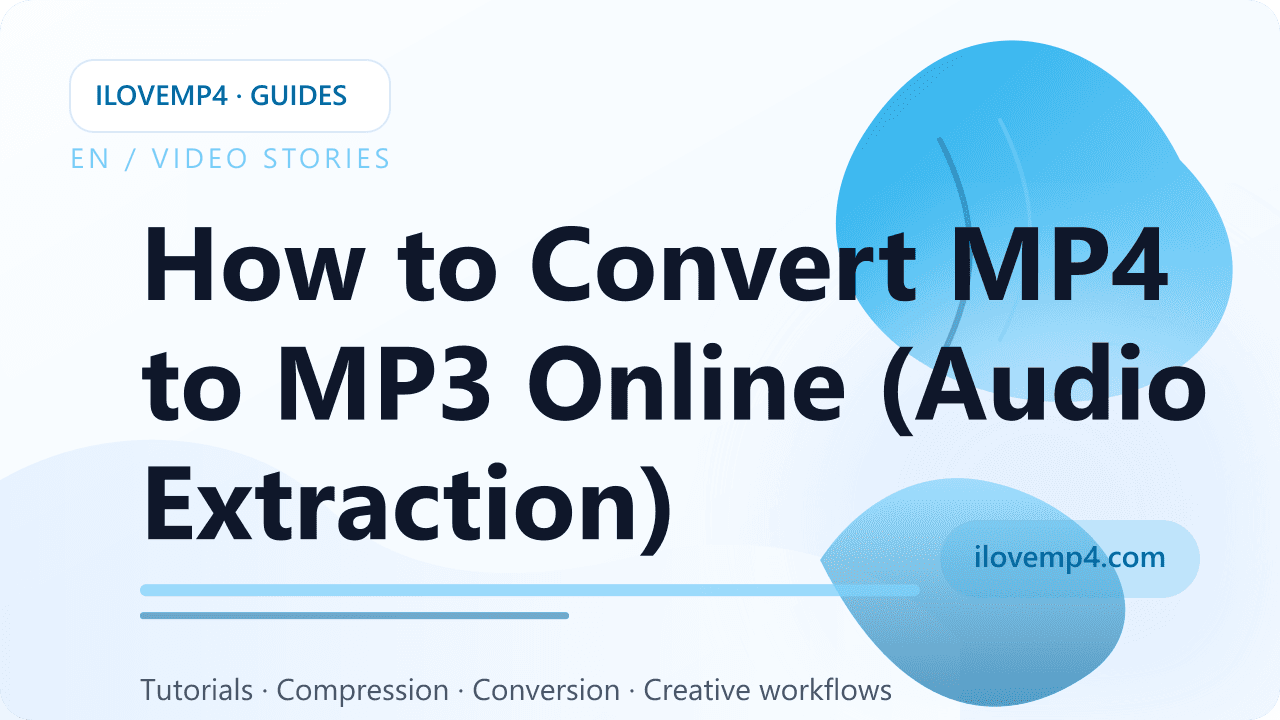 How to Convert MP4 to MP3 Online (Audio Extraction)