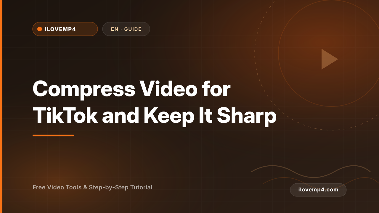 Compress Video for TikTok and Keep It Sharp (2026)