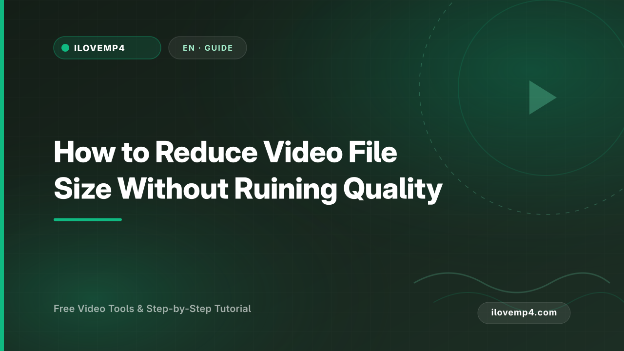 How to Reduce Video File Size Without Ruining Quality (2026)